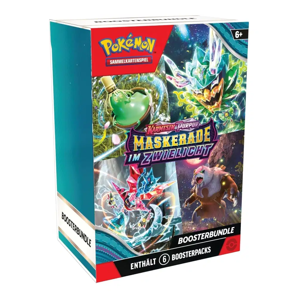 Karmesin & Purpur: "Maskerade im Zwielicht" - Boosterbundle (6 Booster) kaufen