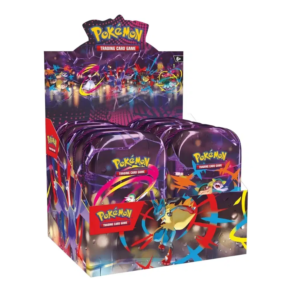 Mega Evolution: "Mega Evolution" - Mini Tin Display (20 Booster / 10 Tin Boxes) kaufen