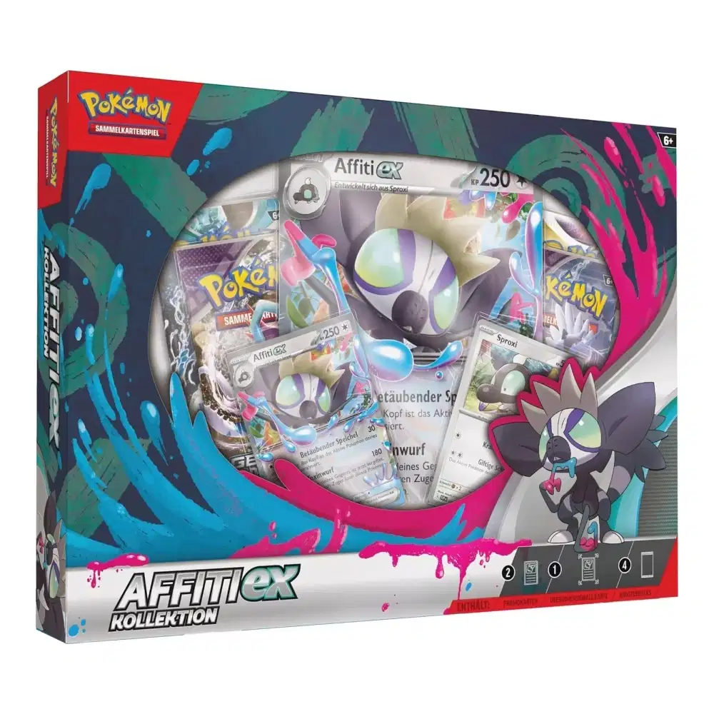 Karmesin & Purpur Produkte: Affiti ex Kollektion (4 Booster) kaufen