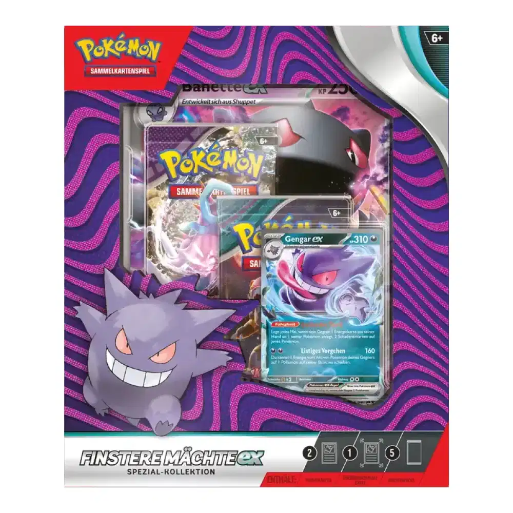 Karmesin & Purpur Produkte: Finstere Mächte ex Spezial Kollektion (5 Booster) kaufen