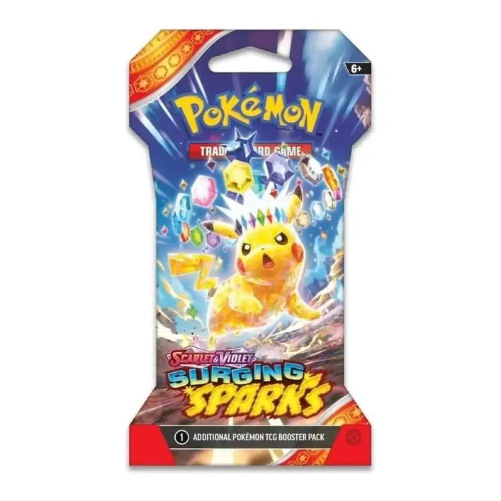 Scarlet & Violet: "Surging Sparks" - Sleeved Booster (1 Booster) kaufen