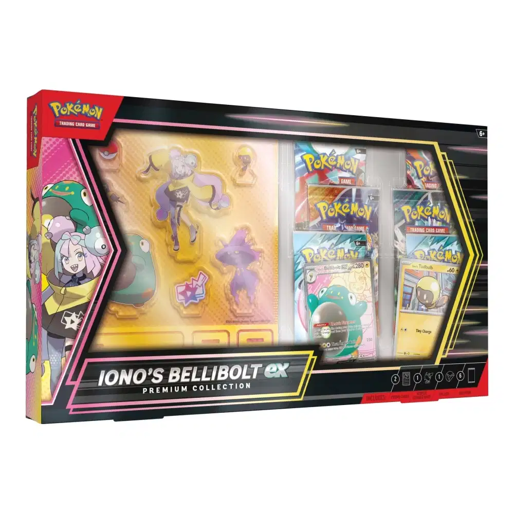 Scarlet & Violet Products: Iono's Bellibolt ex Premium Collection (6 Booster) kaufen