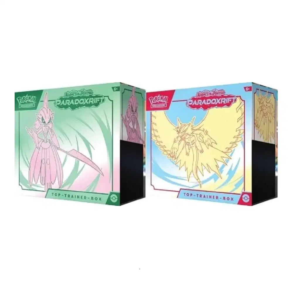 Karmesin & Purpur: "Paradoxrift" - Top Trainer Box / TTB (9 Booster) kaufen