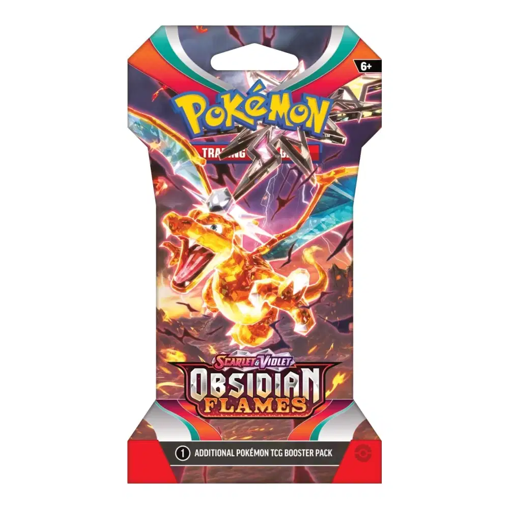 Scarlet & Violet: "Obsidian Flames" - Sleeved Booster (1 Booster) kaufen