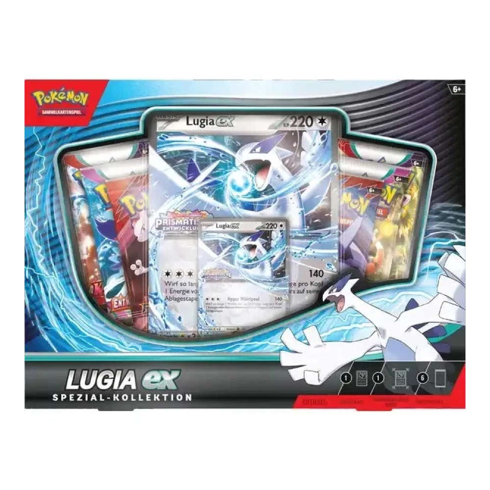 Karmesin & Purpur Produkte: Lugia ex Special Kollektion (6 Booster) kaufen