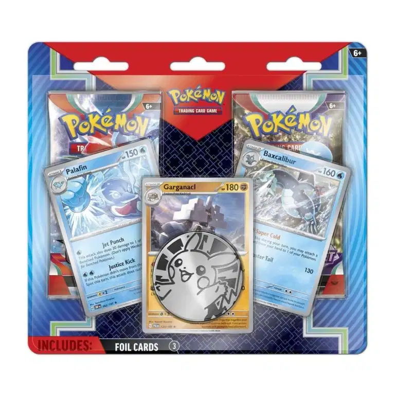 Scarlet & Violet Products: Palafin, Baxcalibur & Garganacl Enhanced 2-Pack Blister (2 Booster)