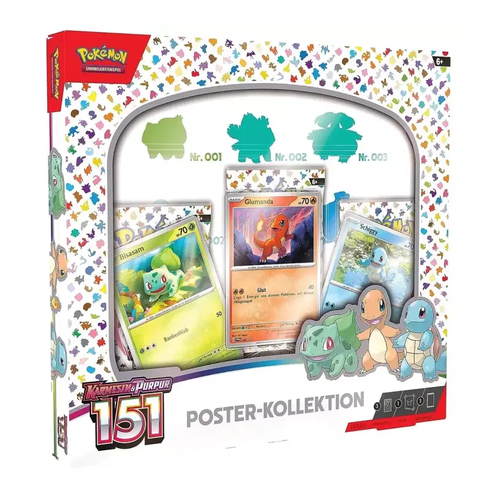 Karmesin & Purpur: "151" - Poster Kollektion (3 Booster) kaufen