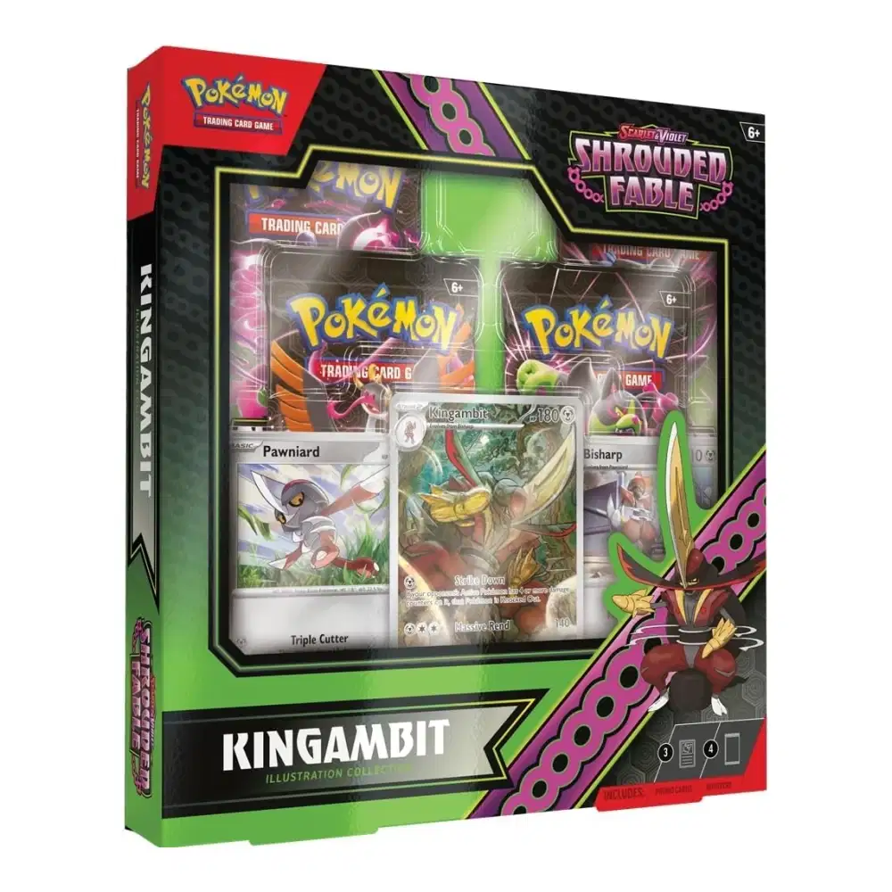Scarlet & Violet: "Shrouded Fable" - Kingambit Illustration Collection (4 Booster) kaufen