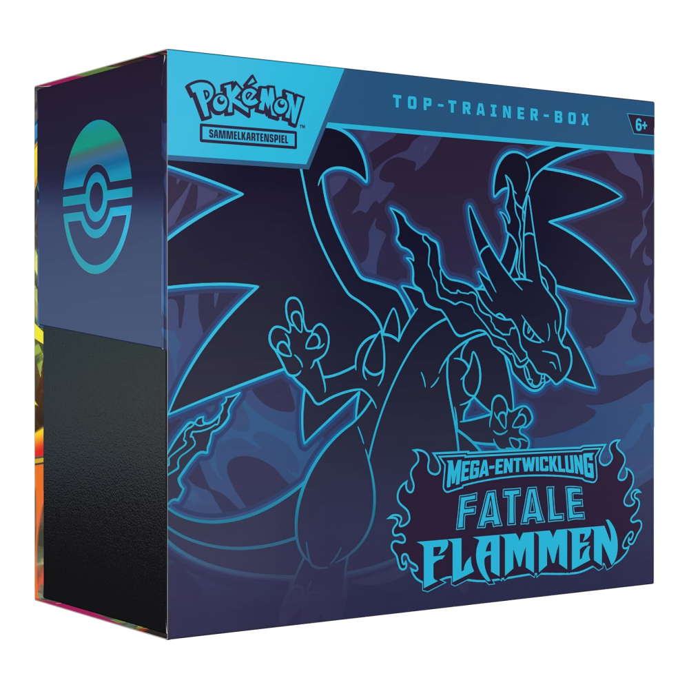 Mega-Entwicklung: "Fatale Flammen" - Top Trainer Box / TTB (9 Booster) kaufen