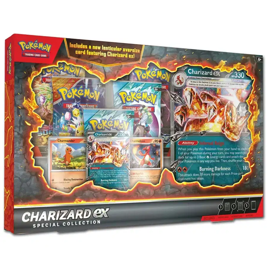 Scarlet & Violet Products: Charizard ex Special Collection (5 Booster) kaufen