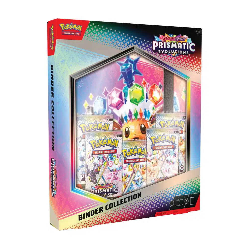Scarlet & Violet: "Prismatic Evolutions" - Binder Collection (5 Booster) kaufen