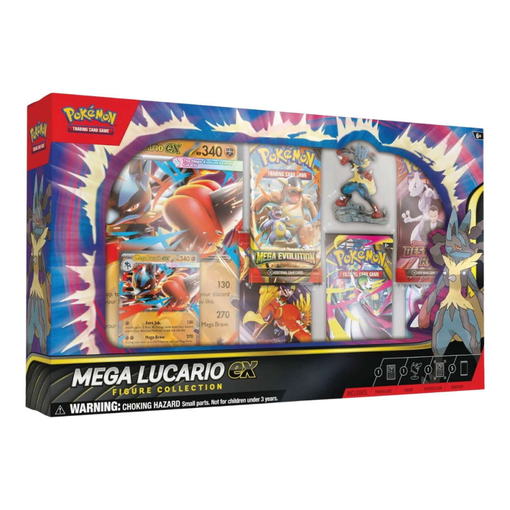 Scarlet & Violet Products: Mega Lucario ex Figure Collection (5 Booster) kaufen