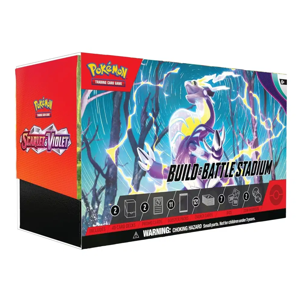 Scarlet & Violet: "Scarlet & Violet" - Build & Battle Stadium Box (11 Booster) kaufen