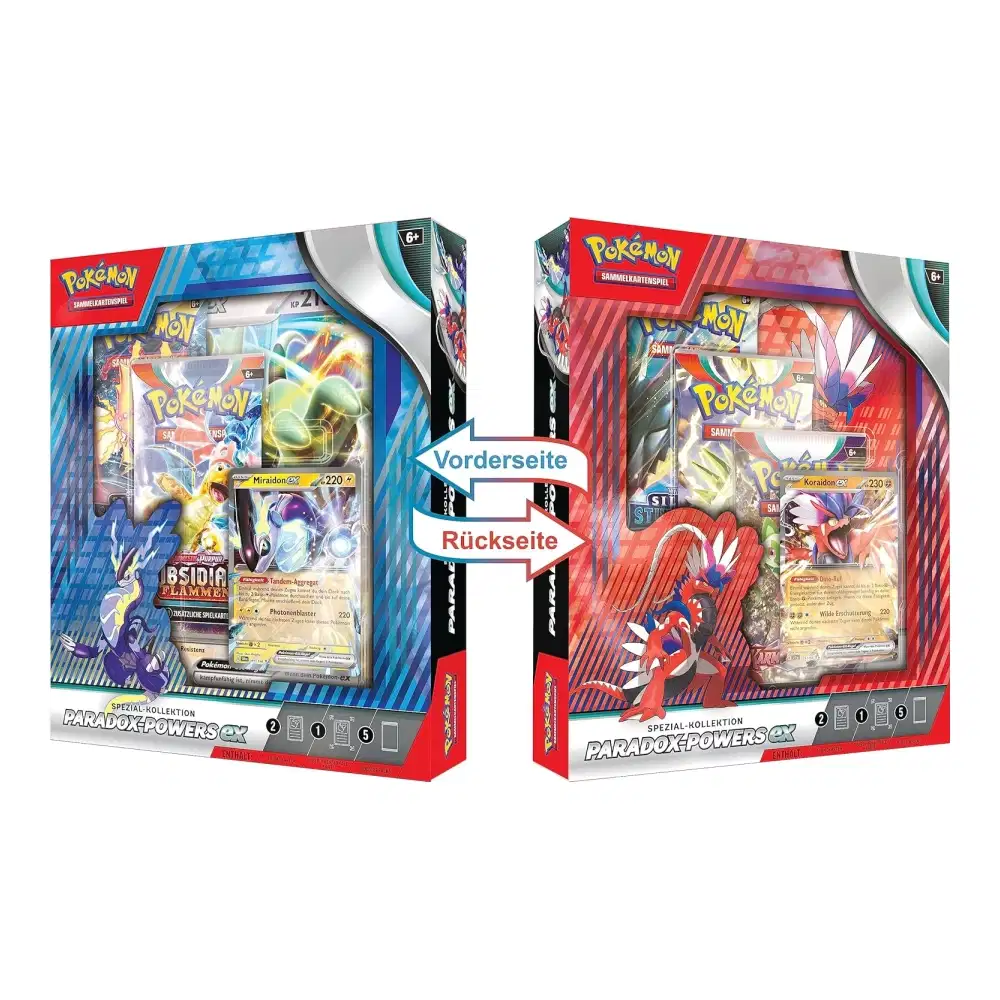 Karmesin & Purpur Produkte: Paradox Powers ex Special Kollektion (5 Booster) kaufen