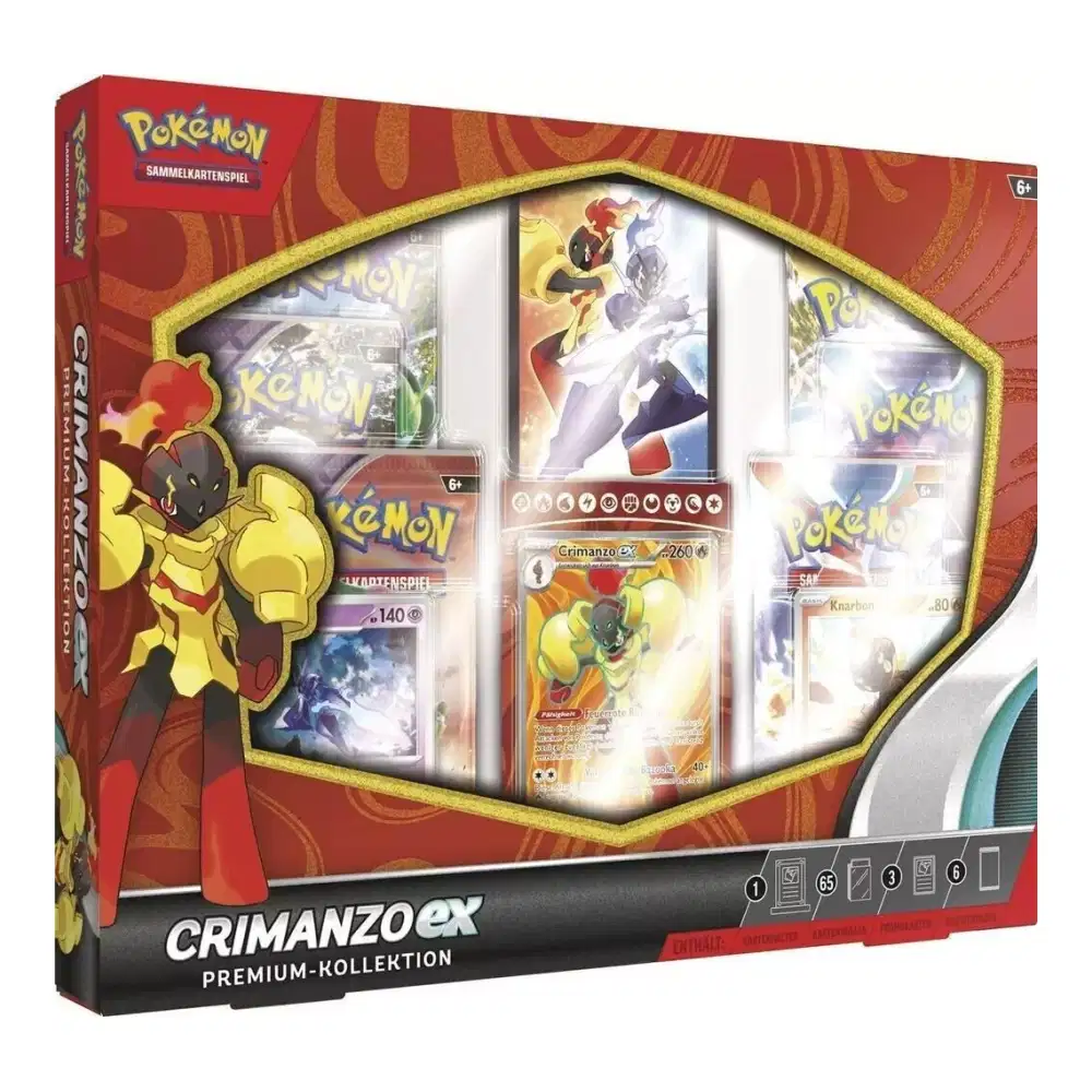 Karmesin & Purpur Produkte: Crimanzo ex Premium Kollektion (6 Booster) kaufen
