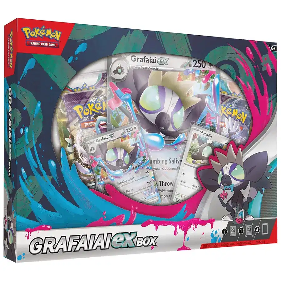 Scarlet & Violet Products: Grafaiai ex Collection (4 Booster) kaufen