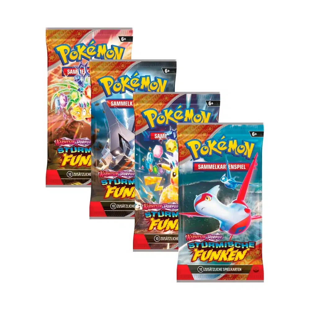 Karmesin & Purpur: "Stürmische Funken" - Booster (1 Booster) kaufen