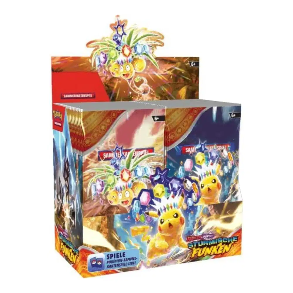Karmesin & Purpur: "Stürmische Funken" - Booster Display (36 Booster) kaufen
