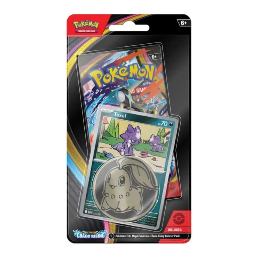 Mega Evolution: "Chaos Rising" - Toxel 1-Pack Blister (1 Booster)