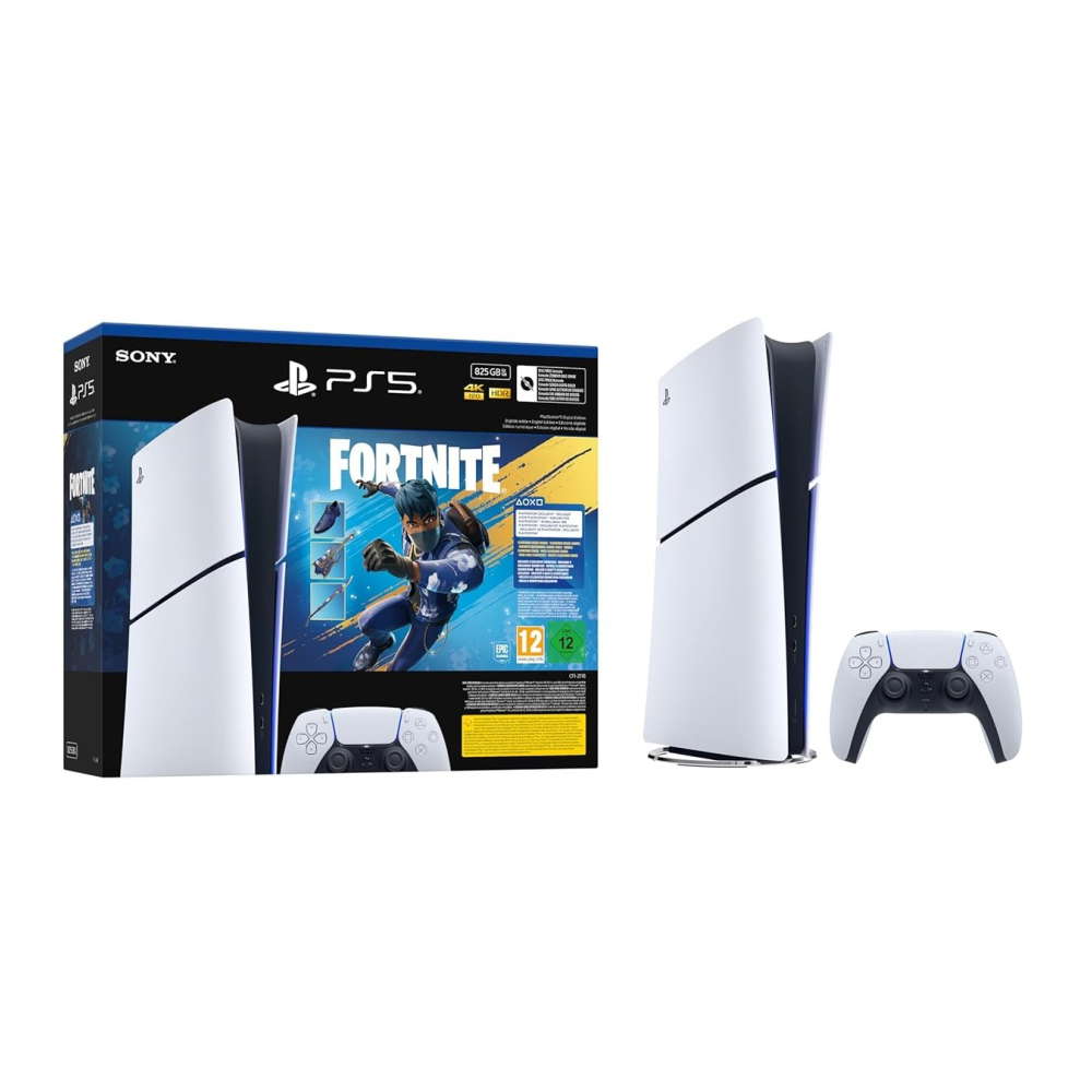 Playstation 5 Slim Digital Edition 825 GB Fortnite Erblühendes-Chaos-Bundle