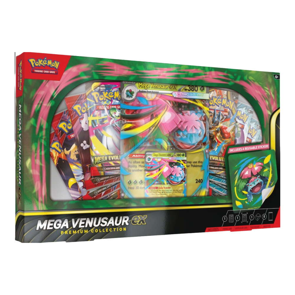 Mega Evolution Products: Mega Venusaur ex Premium Collection (8 Booster) kaufen