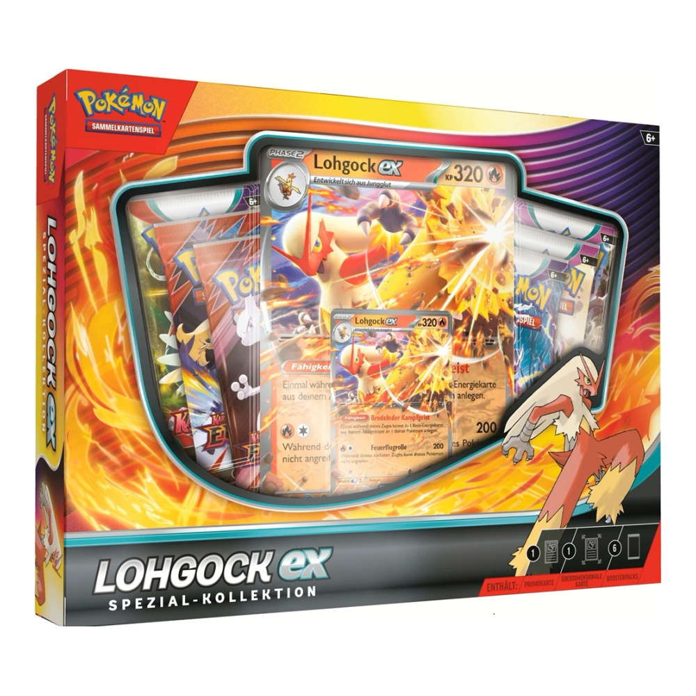 Karmesin & Purpur Produkte: Lohgock ex Special Kollektion (6 Booster) kaufen