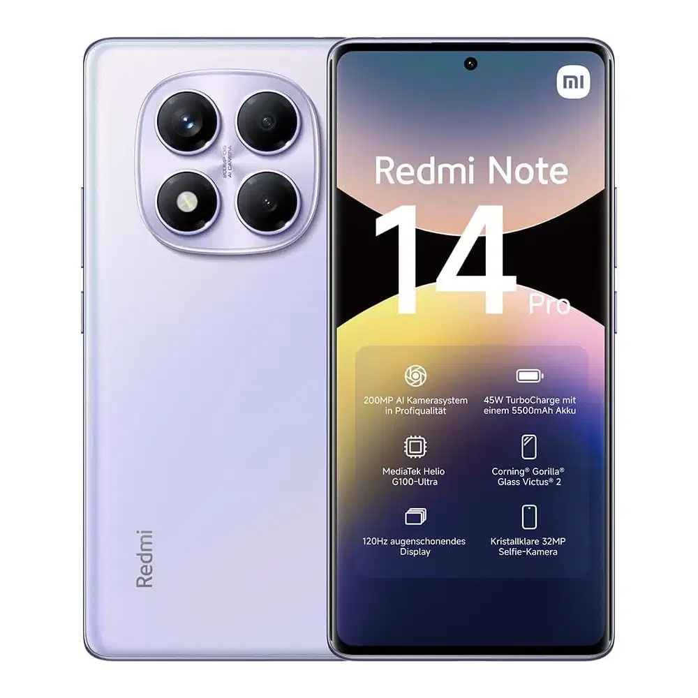 XIAOMI Redmi Note 14 Pro 8+256 GB Aurora Purple kaufen