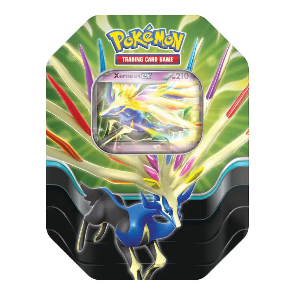 Karmesin & Purpur Produkte: "Azure Legends" - Xerneas ex Tin-Box (4 Booster) kaufen