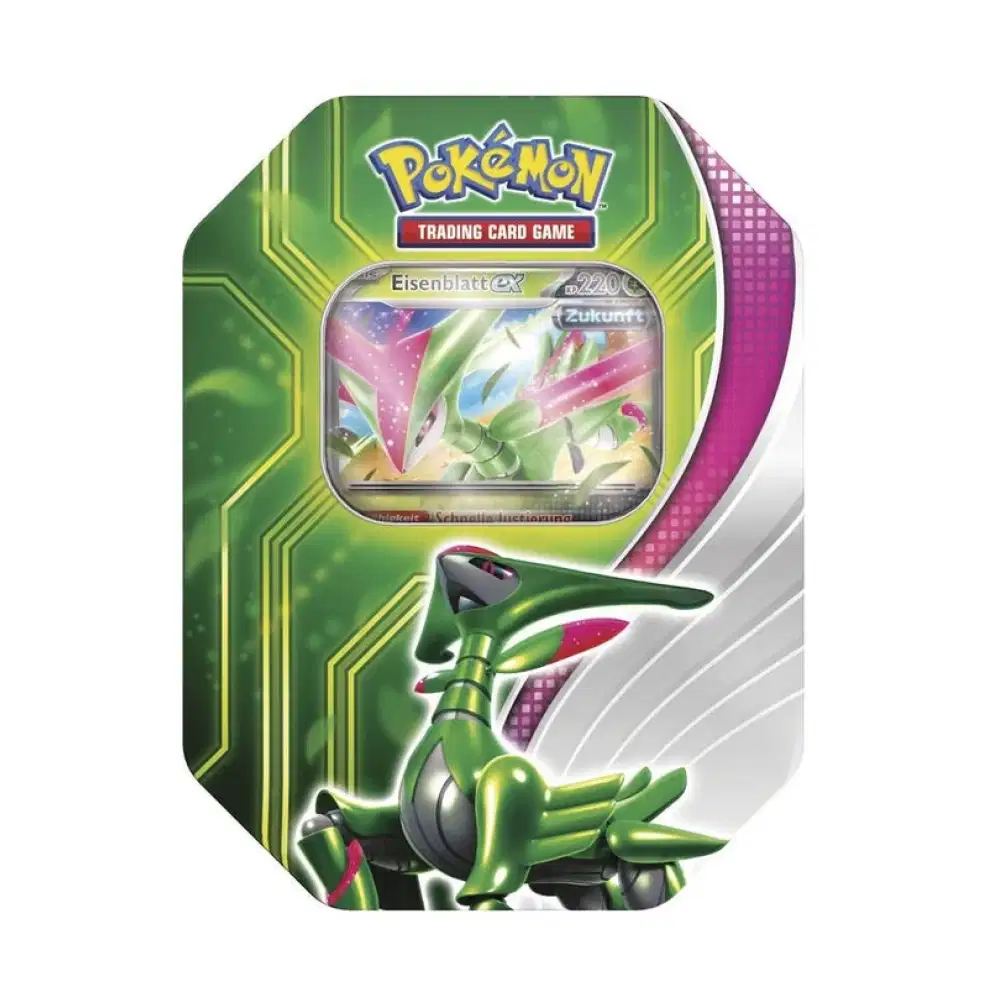 Karmesin & Purpur Produkte: "Paradox Clash" - Eisenblatt ex Tin-Box (EU Version) (4 Booster) kaufen