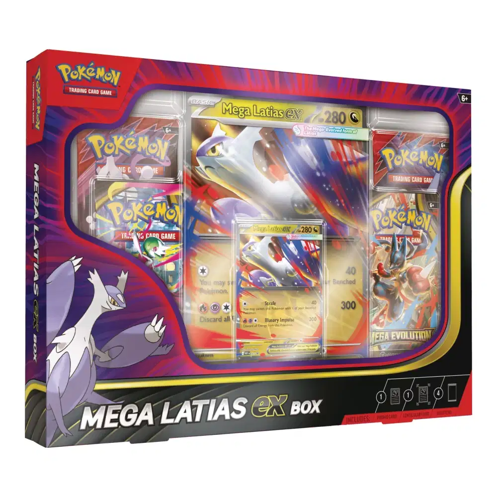 Mega Evolution Products: Mega Latias ex Box (4 Booster) kaufen