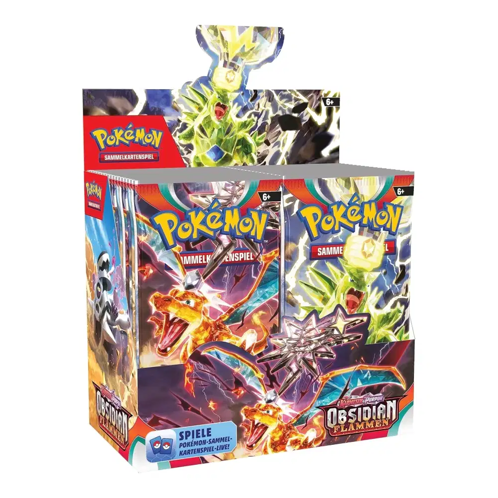 Karmesin & Purpur: "Obsidianflammen" - Booster Display (36 Booster) kaufen