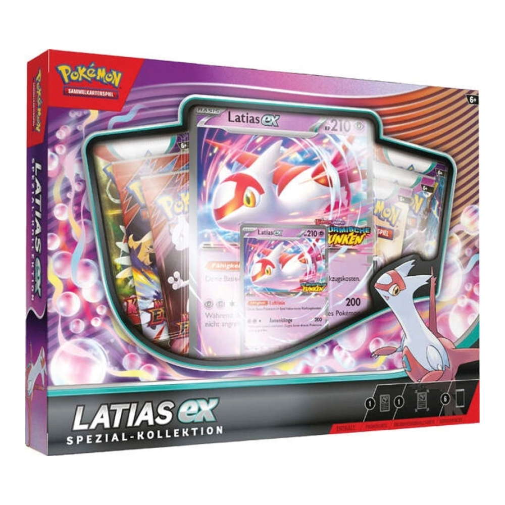 Karmesin & Purpur Produkte: Latias ex Special Kollektion (6 Booster) kaufen