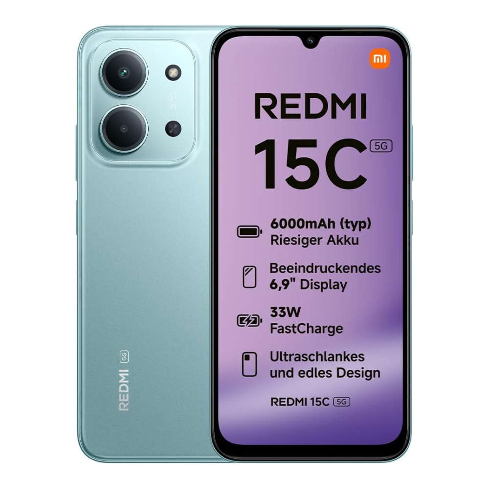 XIAOMI Redmi 15C 256 GB Mint Green