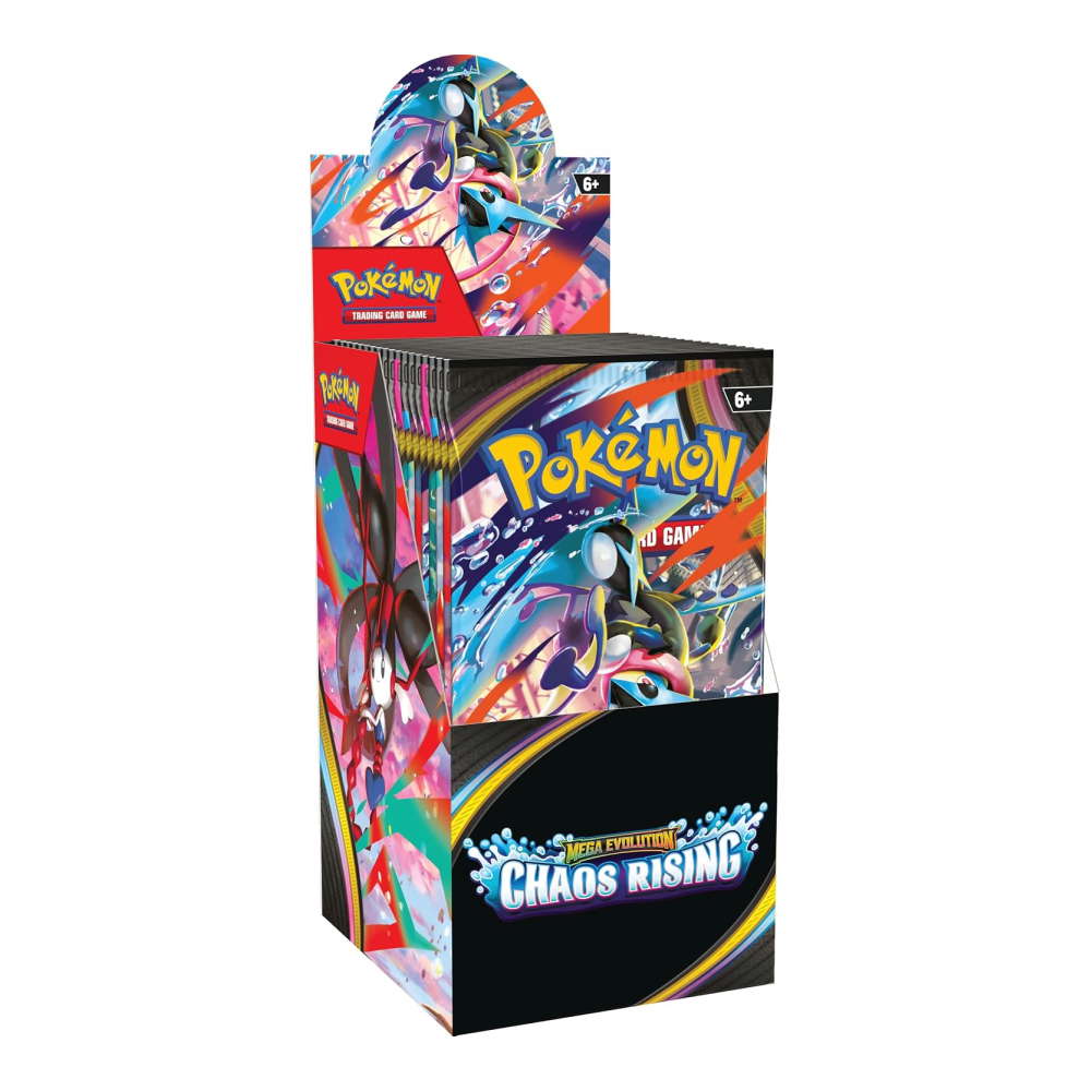 Mega Evolution: "Chaos Rising" - Booster Display (18 Booster) kaufen