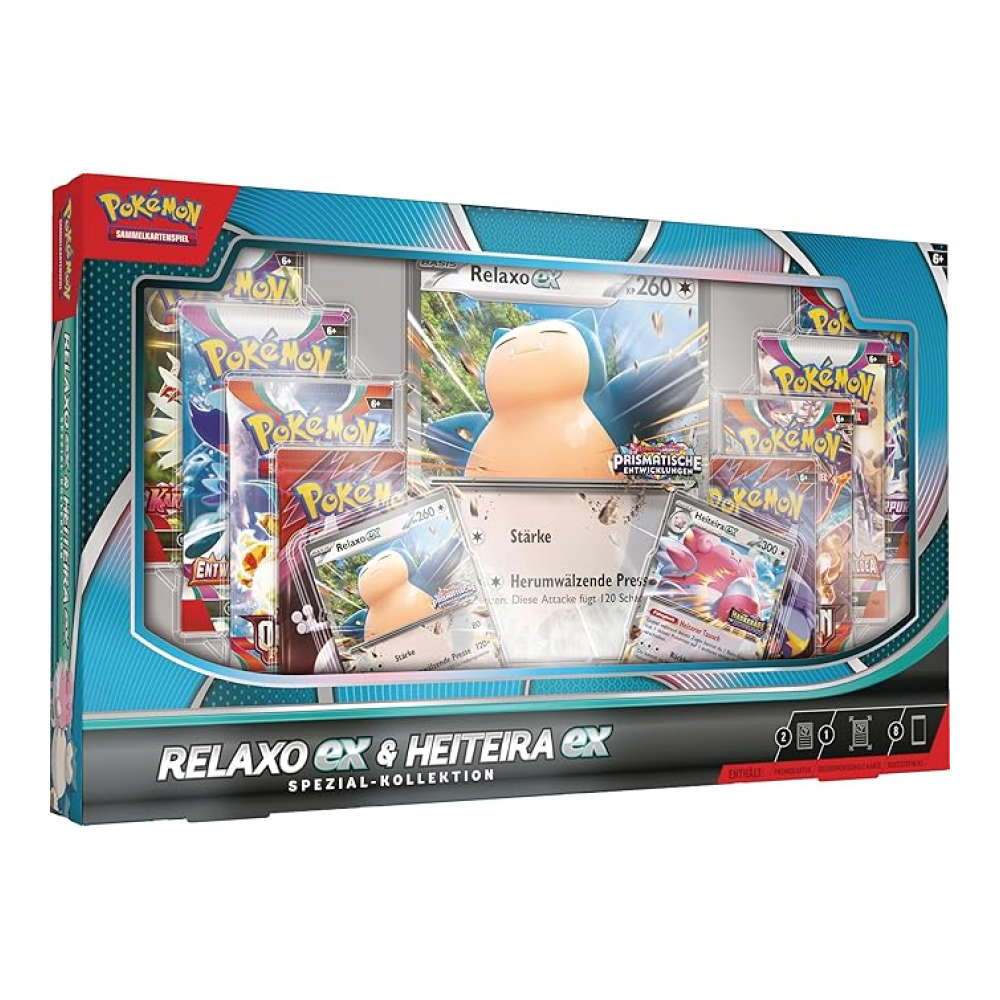 Karmesin & Purpur Produkte: Relaxo ex & Heiteira ex Spezial Kollektion (8 Booster)