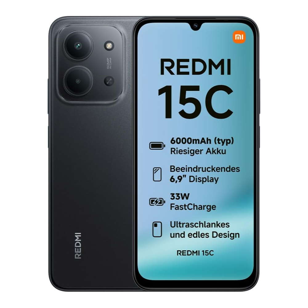 XIAOMI Redmi 15C 4G 128 GB Midnight Black kaufen
