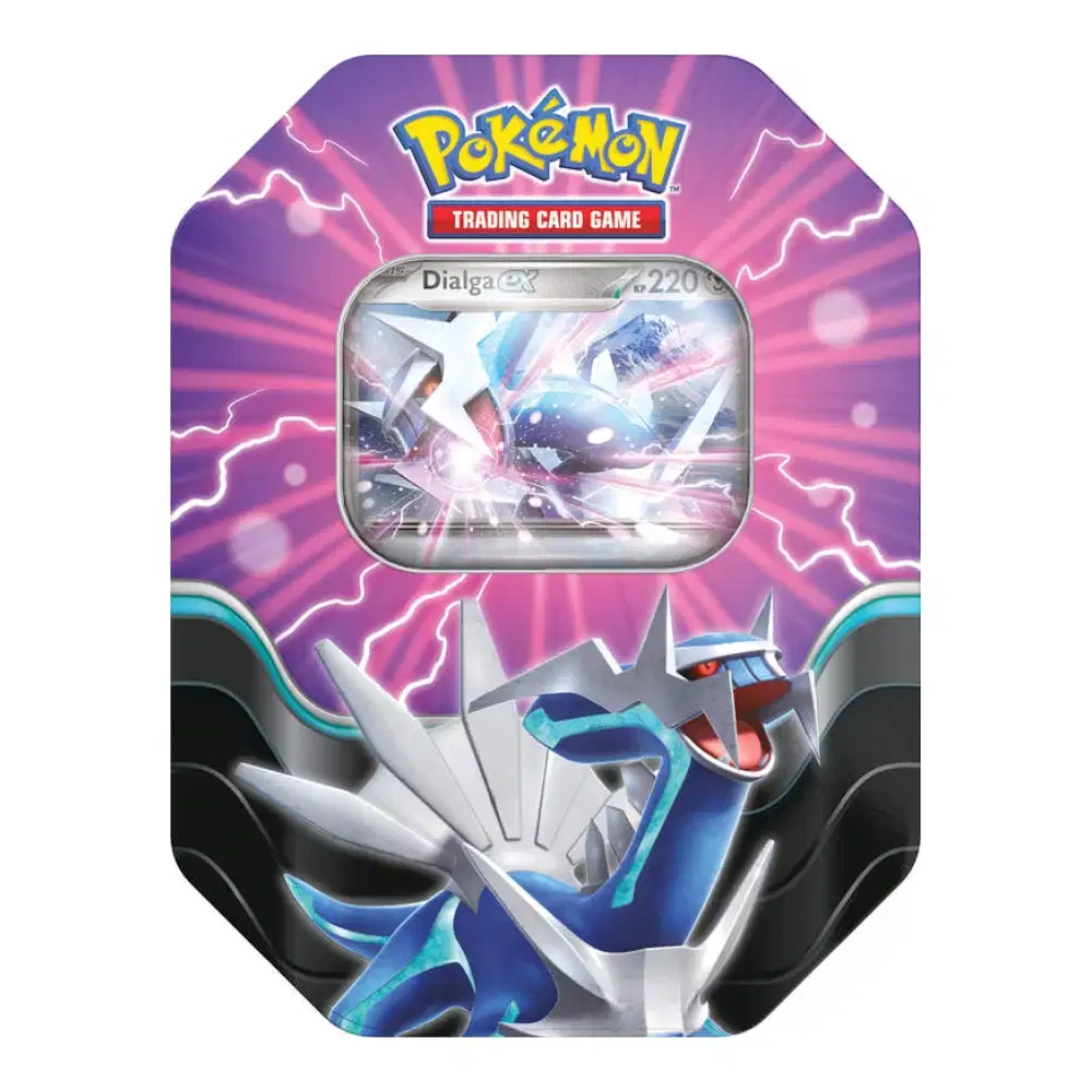 Karmesin & Purpur Produkte: "Azure Legends" - Dialga ex Tin-Box (4 Booster) kaufen
