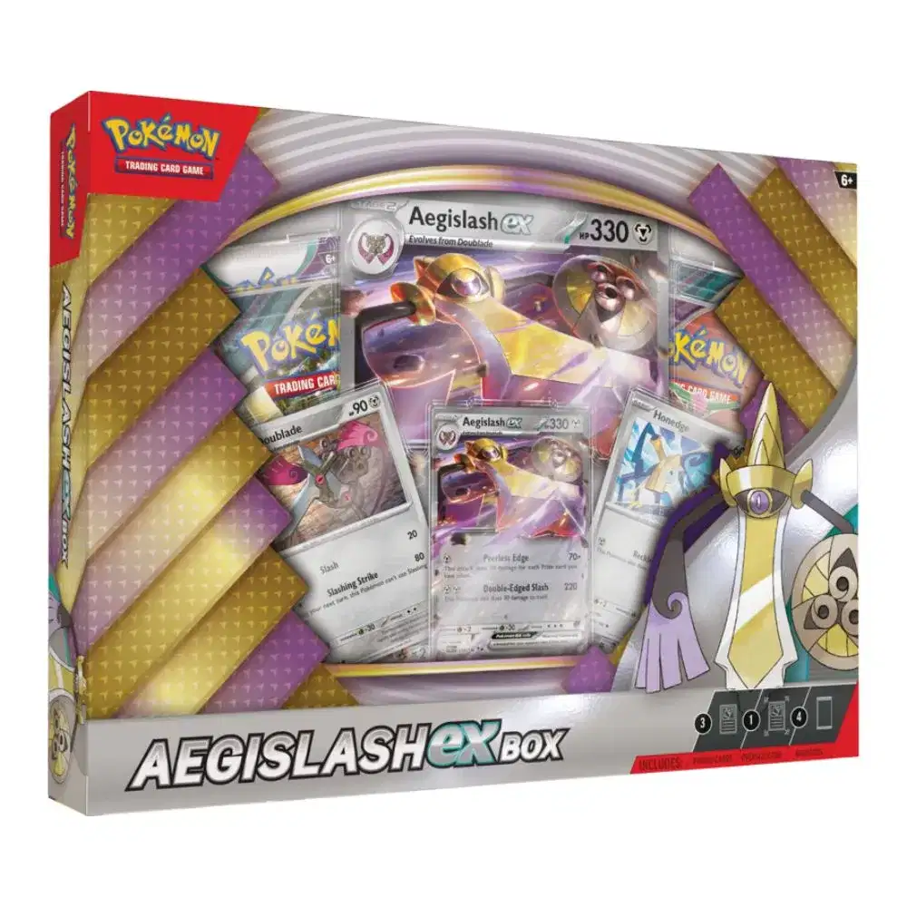 Scarlet & Violet Products: Aegislash ex Box (4 Booster) kaufen