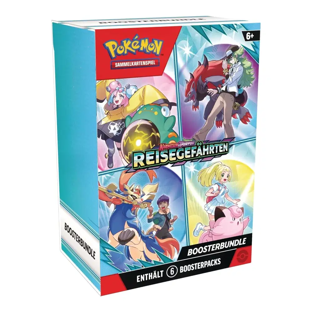 Karmesin & Purpur: "Reisegefährten" - Boosterbundle (6 Booster) kaufen