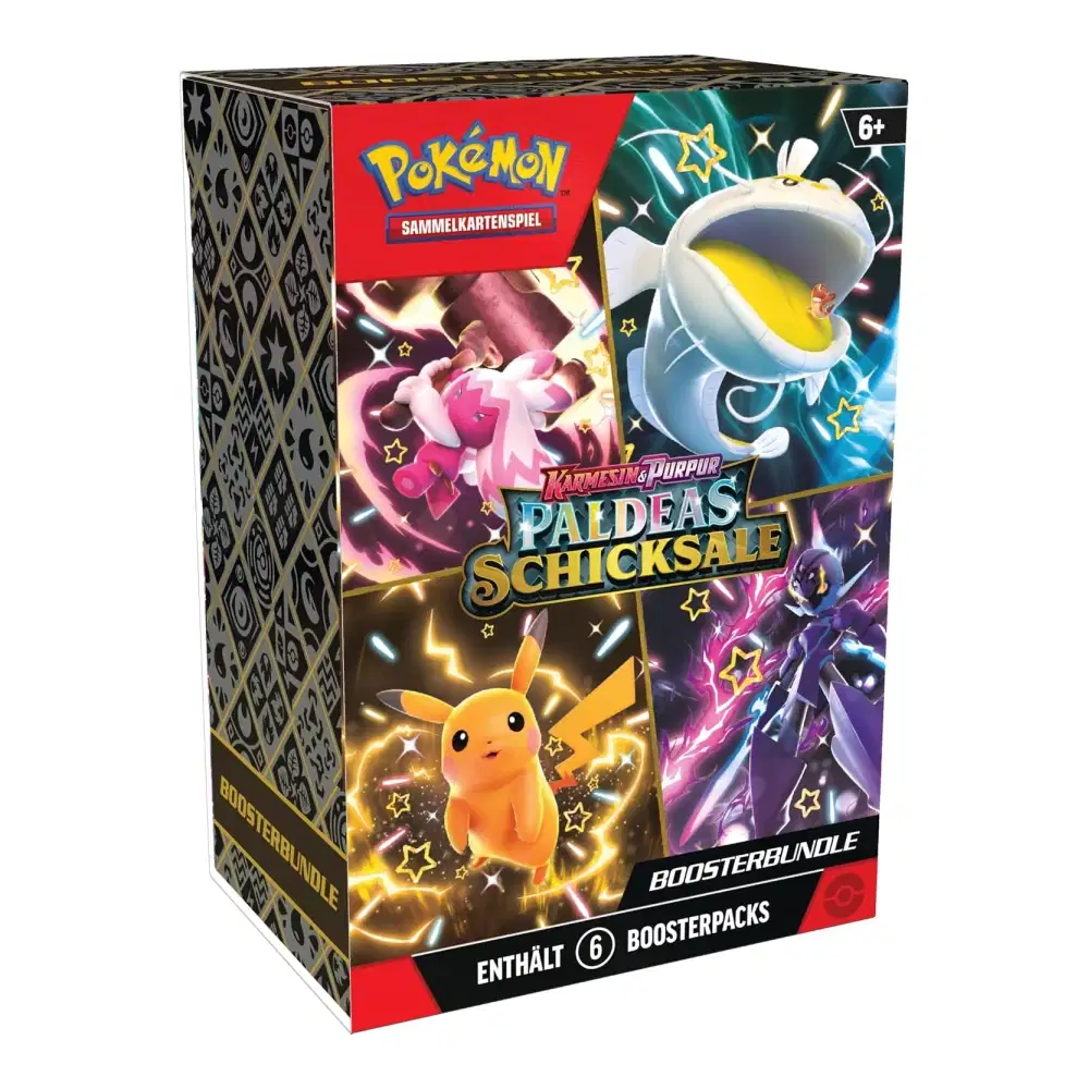 Karmesin & Purpur: "Paldeas Schicksale" - Boosterbundle (6 Booster) kaufen