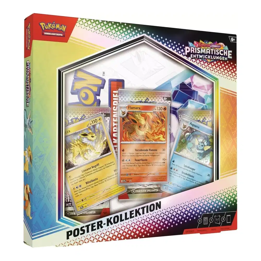Karmesin & Purpur Produkte: "Prismatische Entwicklungen" - Poster Kollektion (3 Booster) kaufen
