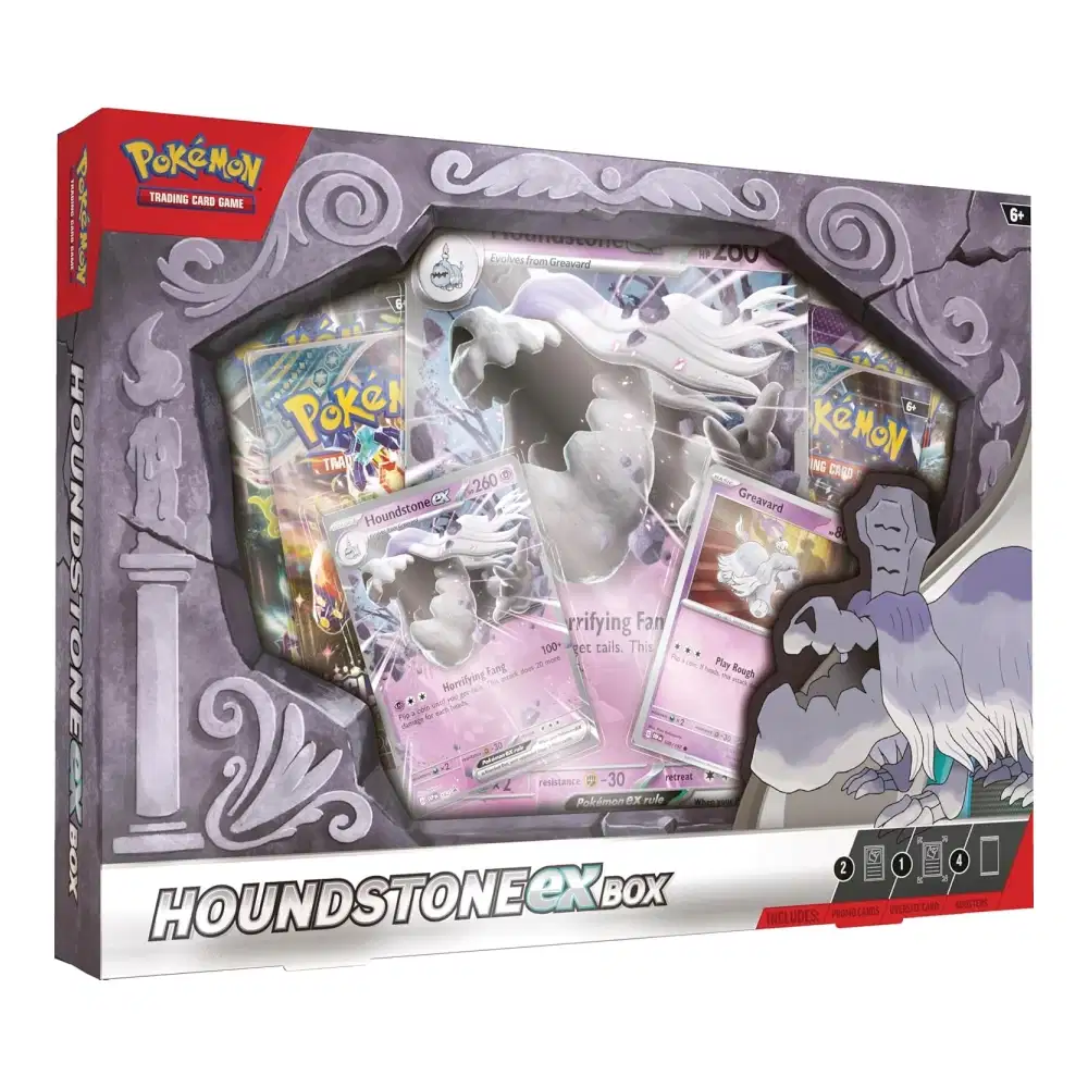 Scarlet & Violet Products: Houndstone ex Box (4 Booster) kaufen
