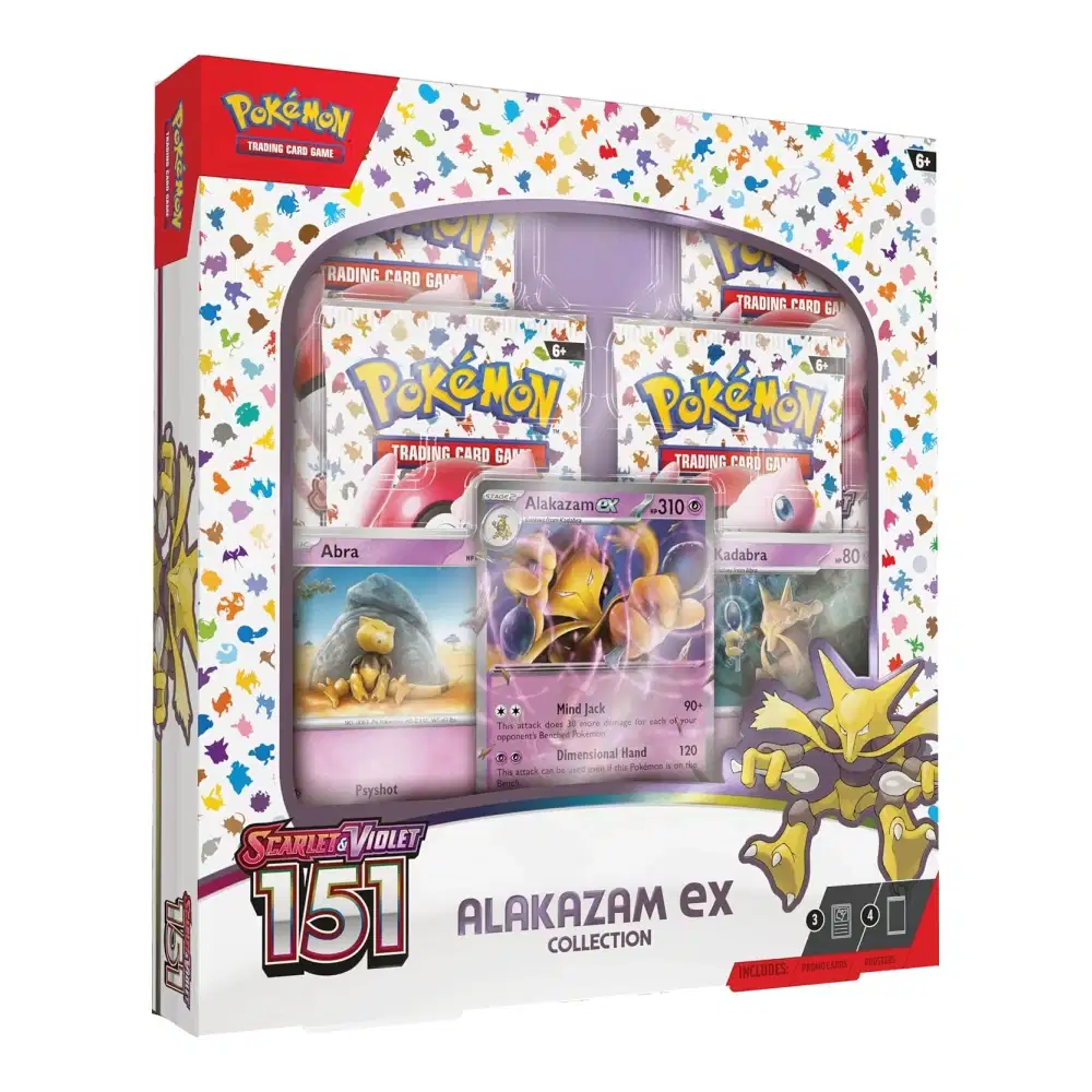 Scarlet & Violet: "151" - Alakazam ex Collection (4 Booster) kaufen