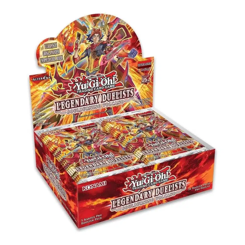 Legendary Duelists: Soulburning Volcano Display (Deutsch, 24 Booster)