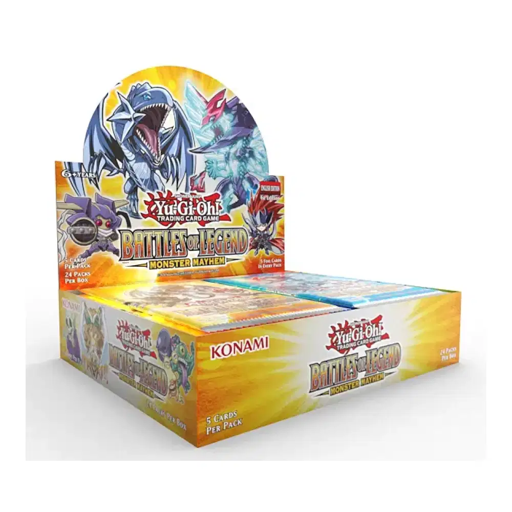 Battles of Legend: Monster Mayhem Display (Englisch, 24 Booster)