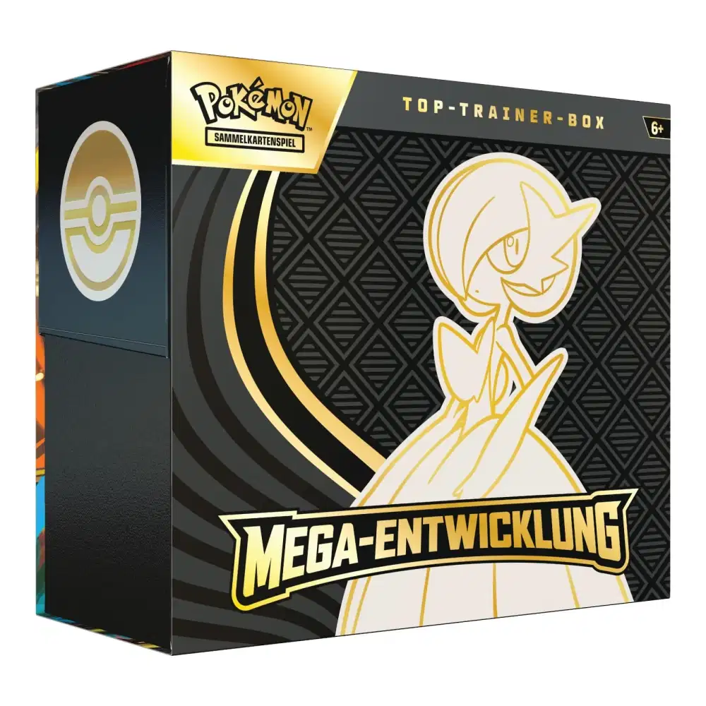 Mega-Entwicklung: "Mega-Entwicklung" - Mega Guardevoir Top Trainer Box (9 Booster) kaufen