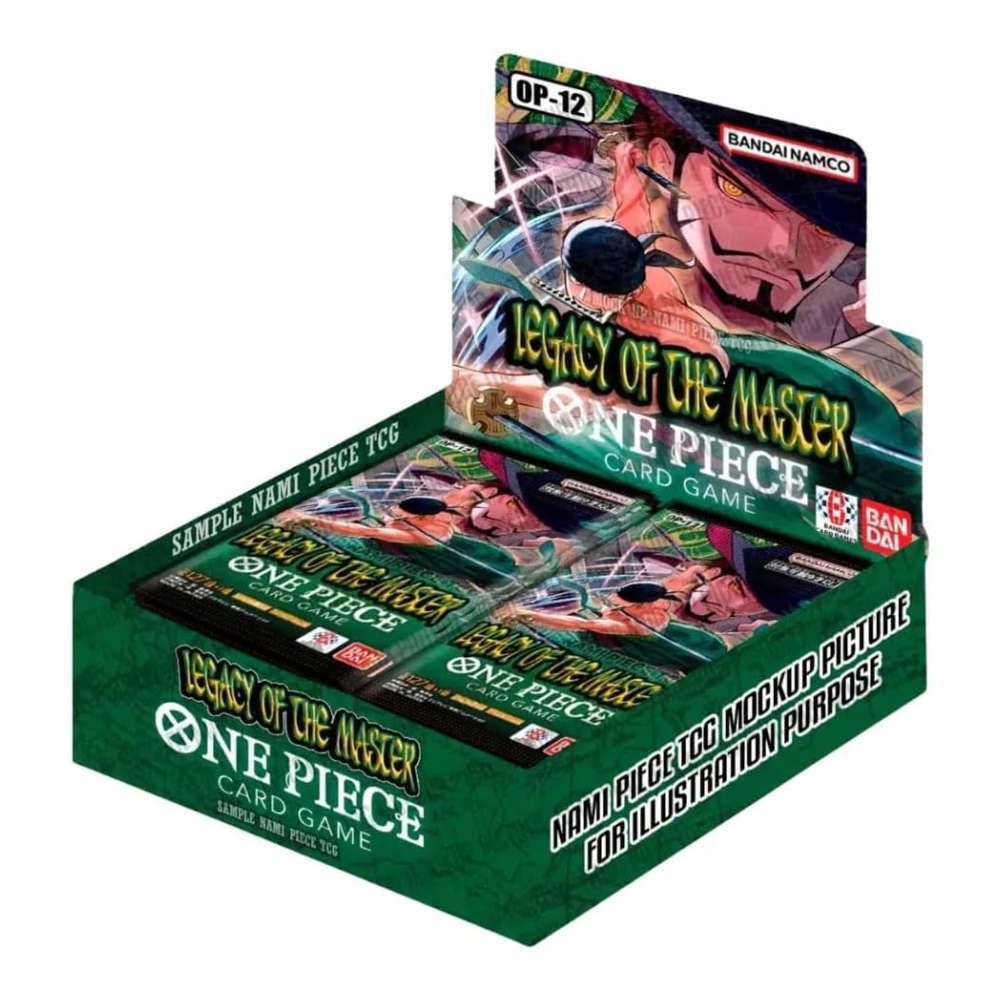 OP12 - Legacy of the Master Booster Box (Englisch, 24 Booster)