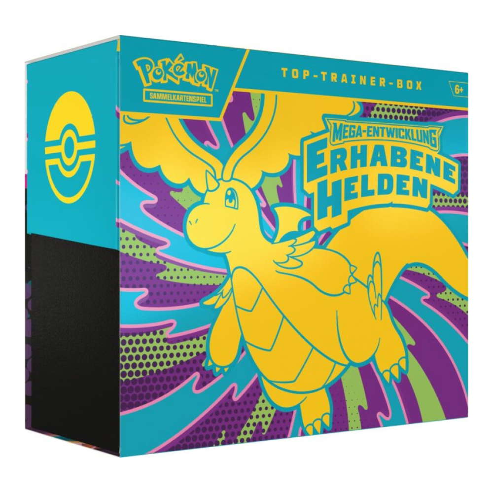 Mega-Entwicklung: "Erhabene Helden" - Top Trainer Box / TTB (9 Booster)
