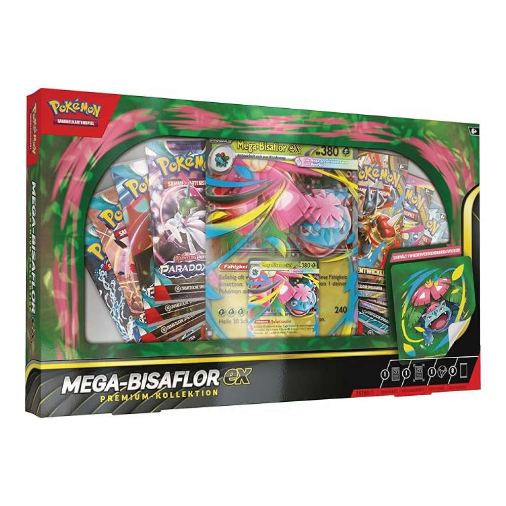 Mega-Entwicklung Produkte: Mega Bisaflor ex Premium Kollektion (8 Booster) kaufen