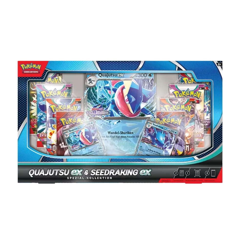 Karmesin & Purpur Produkte: Quajutsu ex & Seedraking ex Special Kollektion (8 Booster) kaufen